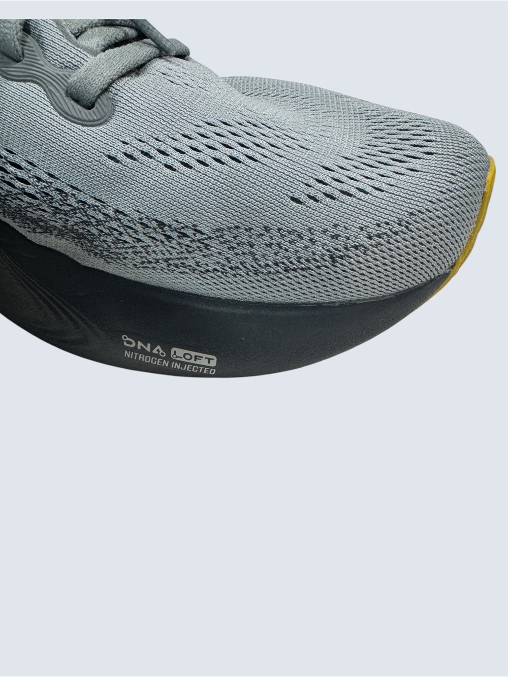 Brooks Adrenaline GTS 25 Nitrogen Injected Gray Running Shoes Mens 10 Medium - Picture 10 of 12